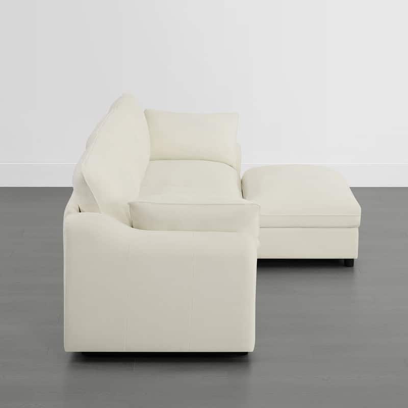 Spruce & Spring Oversized Cloud Modular Sectional Couches for Living Room