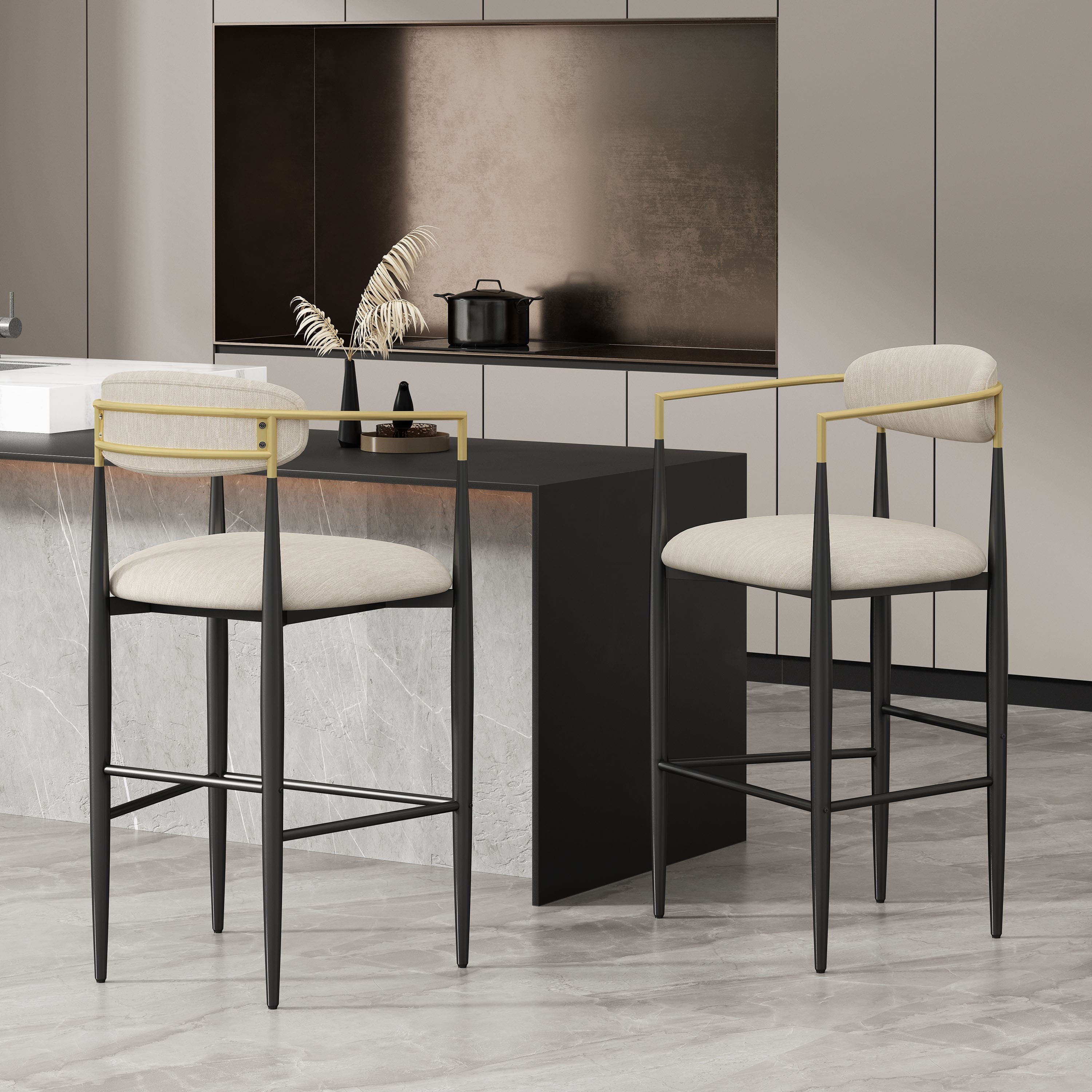 Option Beige/Black/Gold