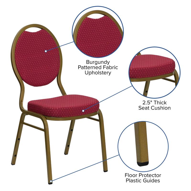 Teardrop Back Stacking Banquet Chair