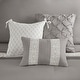 preview thumbnail 7 of 29, Madison Park Marla 7 Piece Lace Trim Comforter Set with Throw Pillows