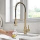 preview thumbnail 115 of 139, Kraus Britt Commercial 3-Function 1-Handle Pulldown Kitchen Faucet