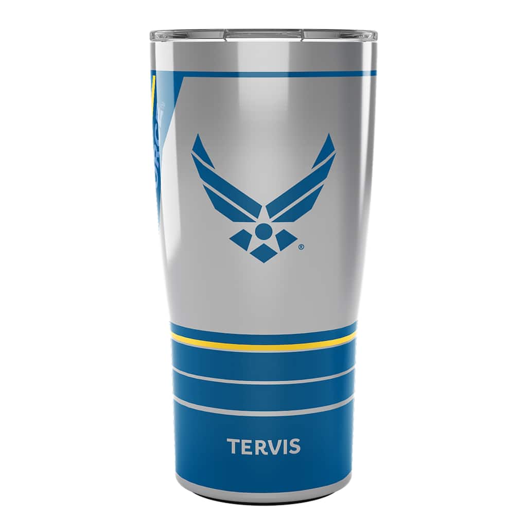 Tervis Traveler Air Force Forever Proud Triple Walled Insulated Travel Tumbler, Stainless Steel