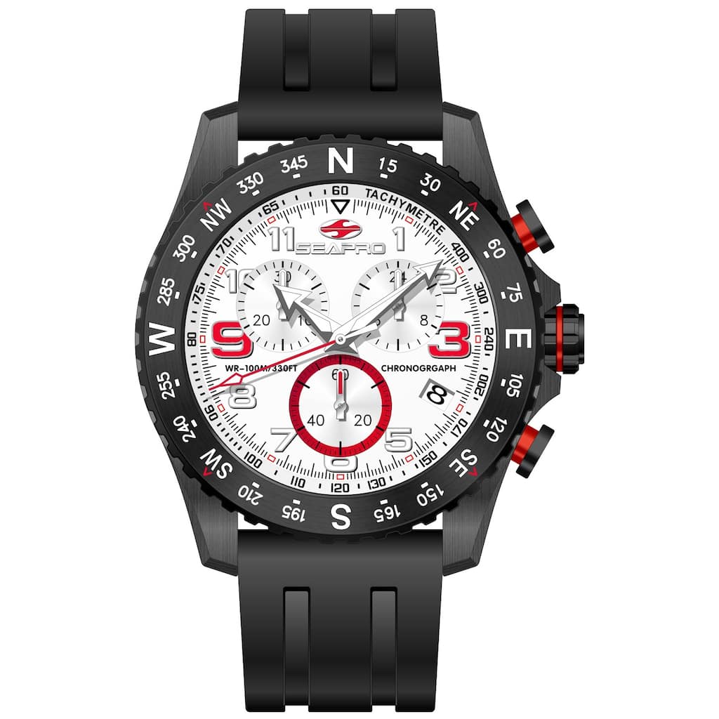 Seapro Men's Gallantry White Dial Watch - SP9731 - 6 (36)
