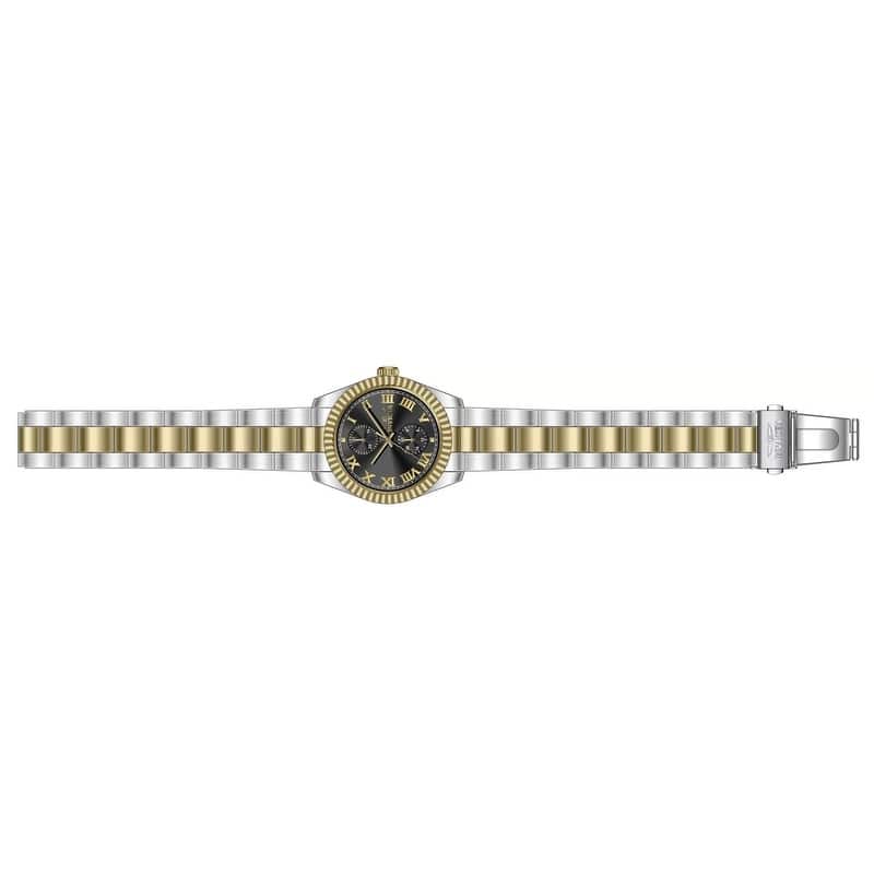 Invicta Women's 47439 Specialty Quartz Multifunction Black Dial Watch