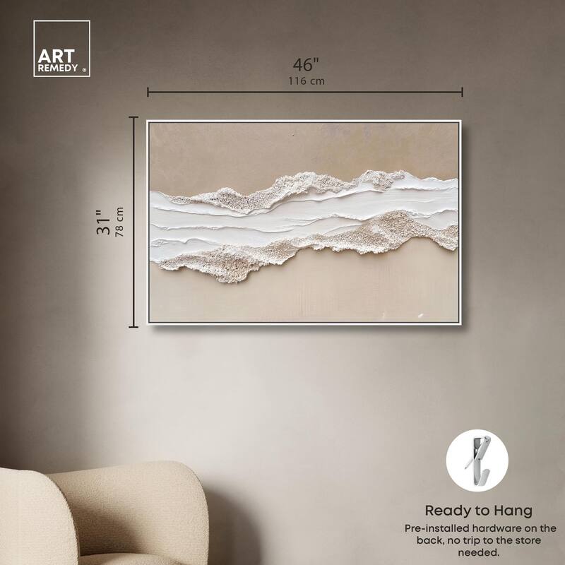 Textured Sea I Canvas by Art Remedy