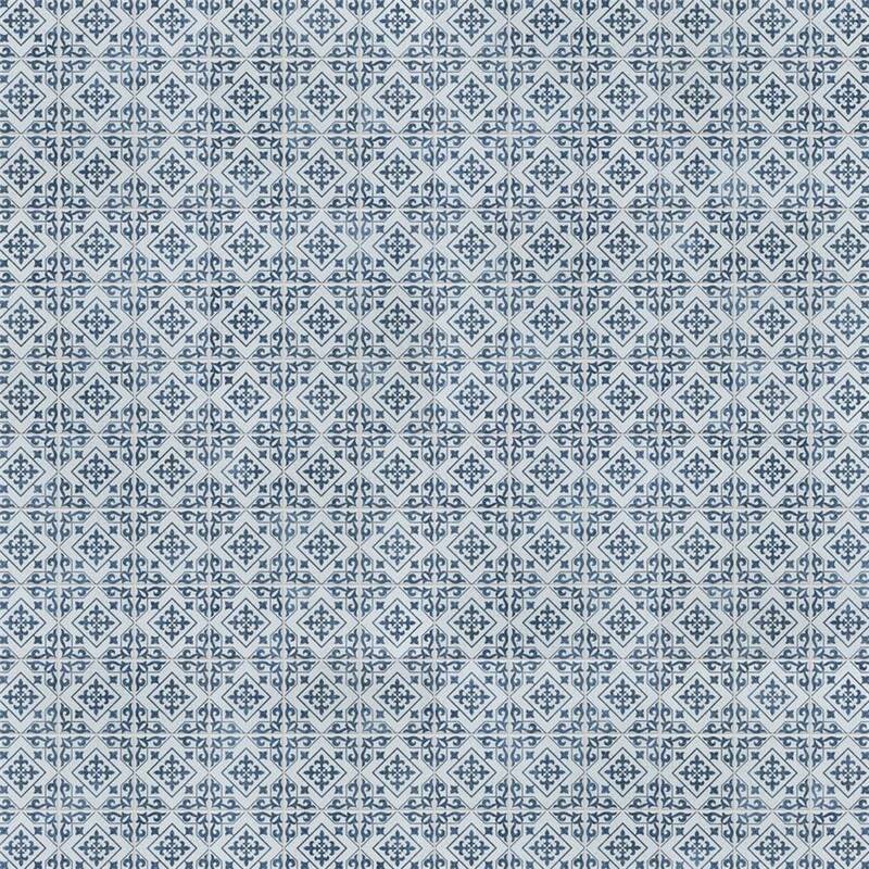 Merola Tile Harmonia Atlantic Cobalt Blue 13" x 13" Ceramic Floor and Wall Tile