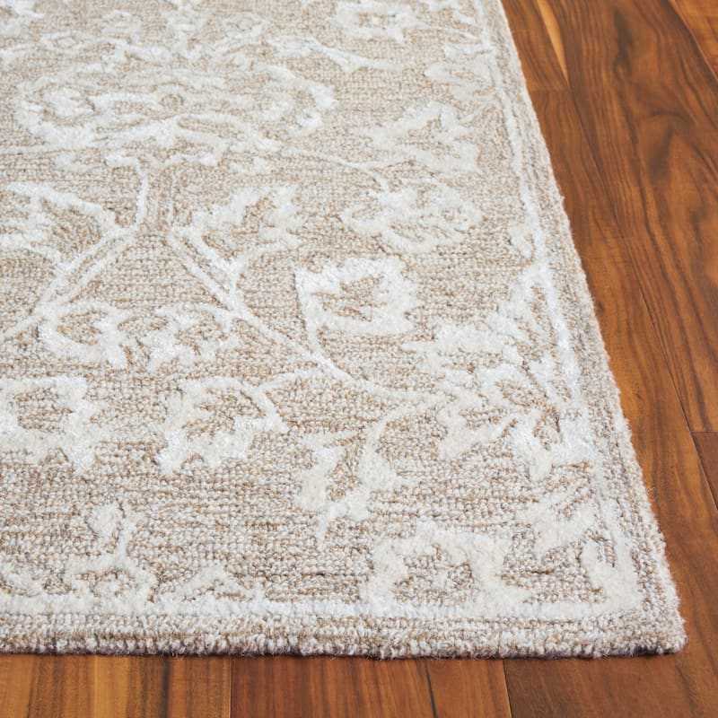 SAFAVIEH Handmade Glamour Fulden Wool/ Viscose Rug