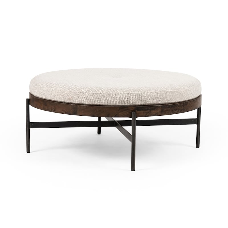 Haven Home Anita Ottoman - Gibson Wheat - Ottoman 39"