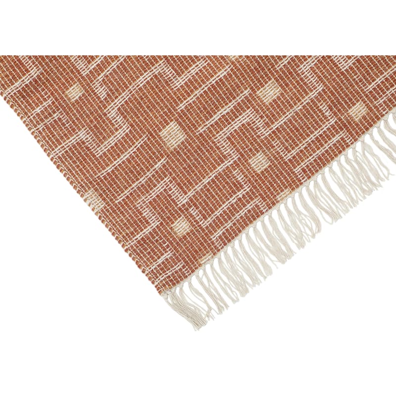 Terra by Obeetee Aurora Rafe Multi Rug