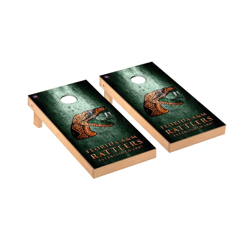 Florida A&M Rattlers FAMU Museum Cornhole Board Set