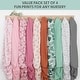 preview thumbnail 5 of 3, The Peanutshell Ocean Girl Microfiber 4-Pack Crib Sheets