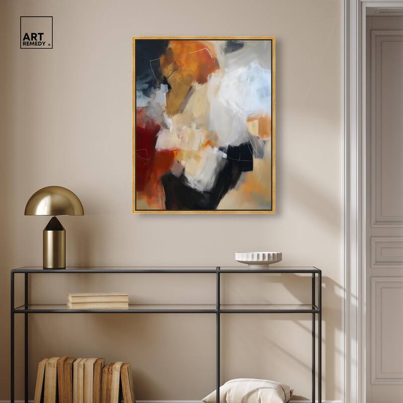 Earth and Fire II Canvas by Art Remedy