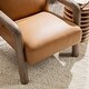 preview thumbnail 27 of 25, Classic Home Reyna Upholstered Fabric Accent Chair