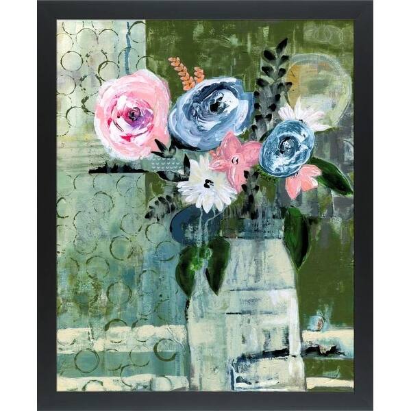 Shop Easy Art Prints Tara Daavettila S Modern Floral Circle