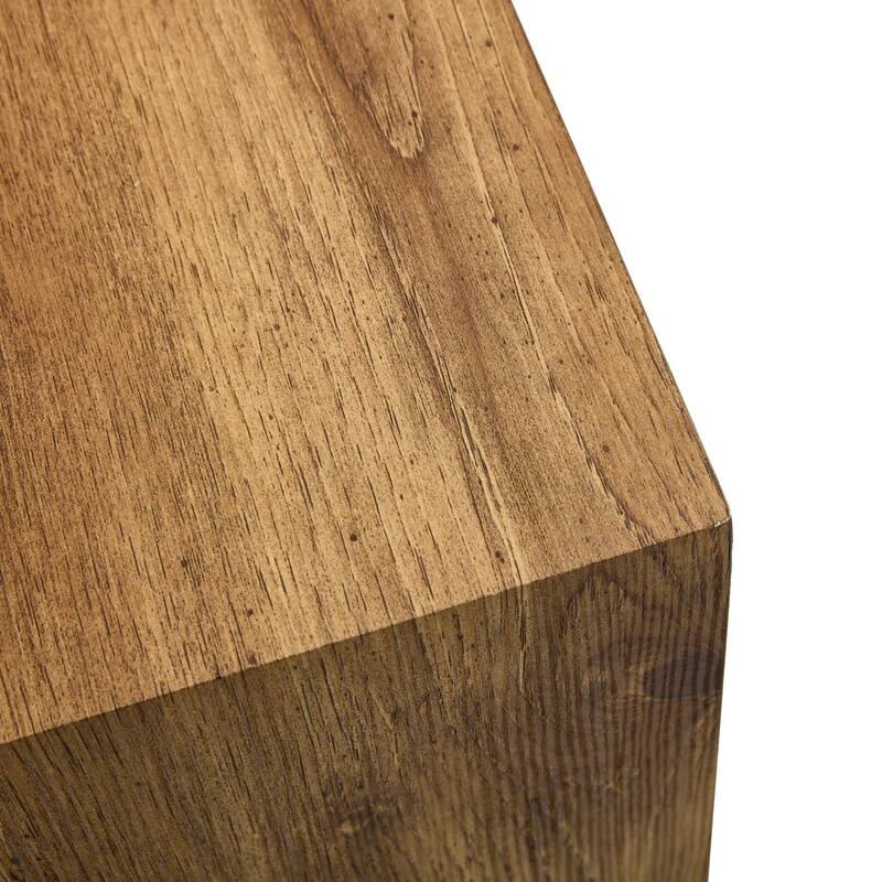Modern MDF Coffee Table With Wood texture pattern -39.37x23.62x11.81 inches - stylish And durable Design