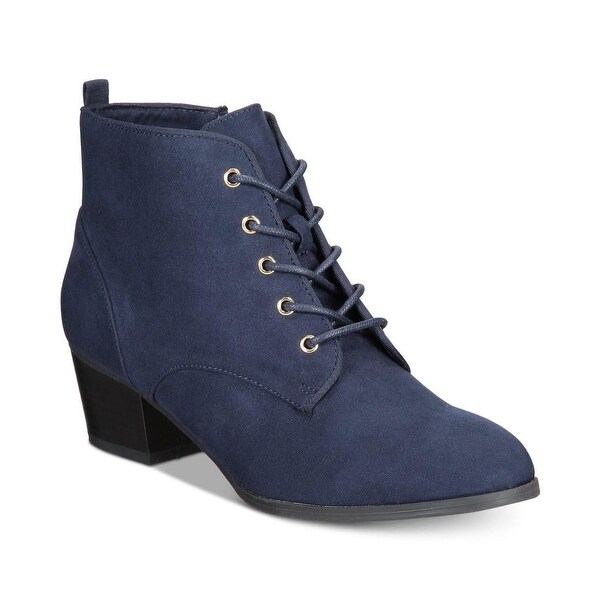 navy blue boots for ladies