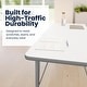 preview thumbnail 41 of 58, Commercial Adjustable Height Rectangular Activity Table-Standard Legs