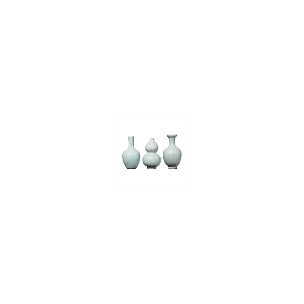 Crackle Bud 3 Piece Table Vase Set
