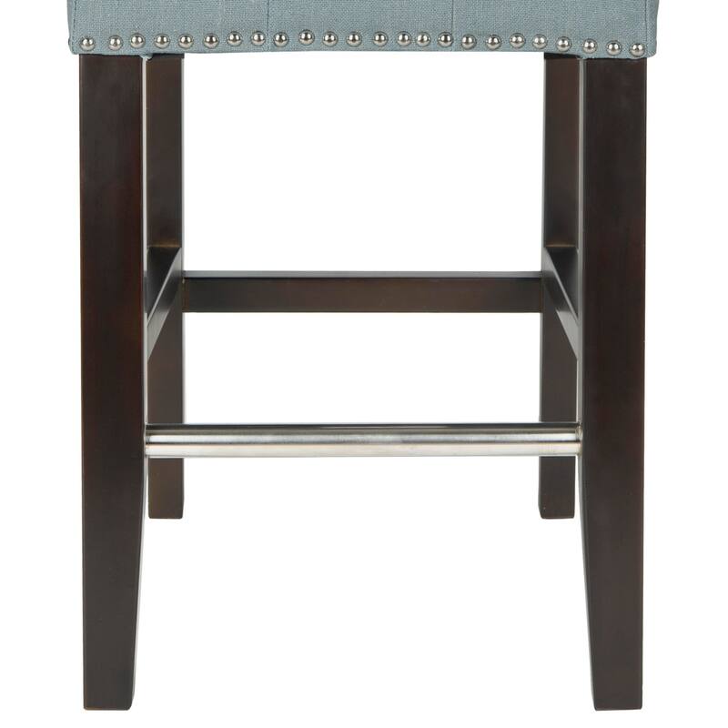 SAFAVIEH Lashunda 24-inch Counter Stool - 16.7" W x 20.1" L x 34.4" H - 17Wx20Dx34H