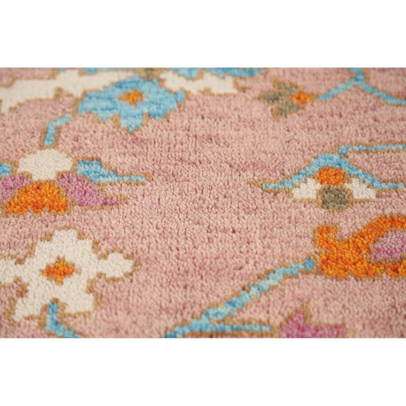 Heriz Serapi Indian Area Rug Handmade Floral Wool Carpet - 8'10" x 11'10"