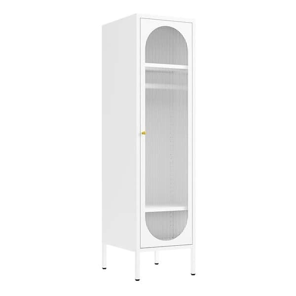 slide 2 of 25, Metal Storage Cabinet for Kids Bedroom White
