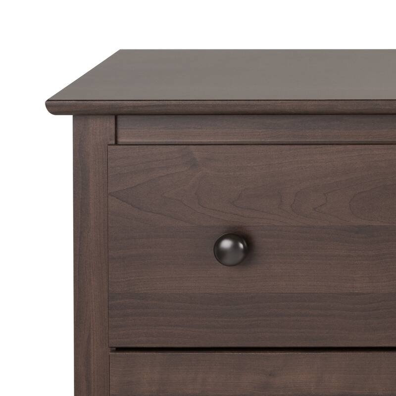 Prepac Sonoma 8 Drawer Double Dresser for Bedroom, Wide Chest of Drawers, Traditional Bedroom Furniture