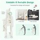 preview thumbnail 24 of 22, Babyjoy Foldable Highchair Baby Feeding Chair with 360° Rotating - See Details