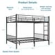 preview thumbnail 38 of 49, Heavy Metal Bunk Beds with Ladder Kids Bed Frame Twin / Twin XL / Full / Queen Size🏕️