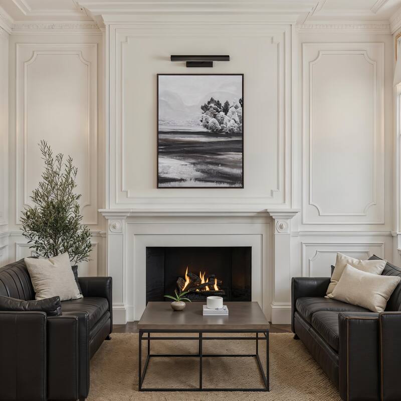 Renwil Nea 4.5" Height Wall Sconces, Plated Dark Bronze - Brown