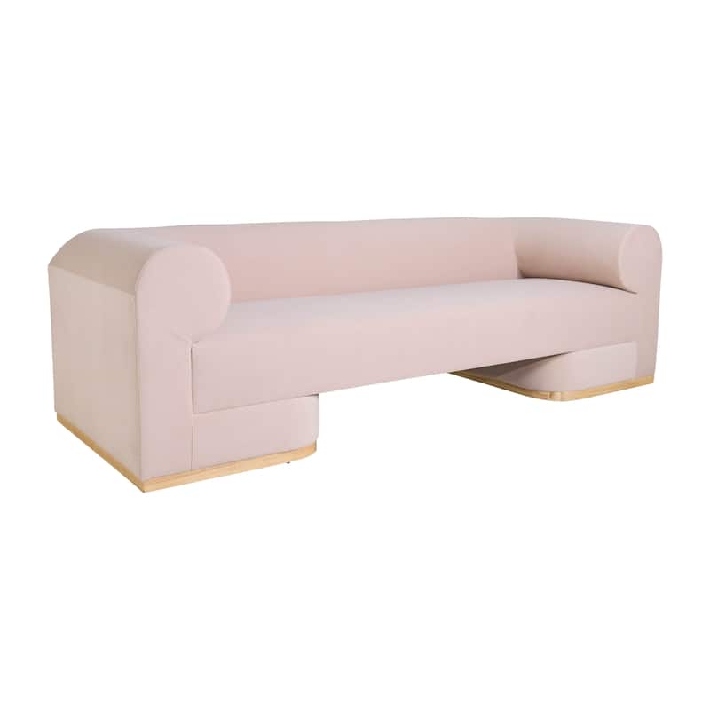 Sagebrook Home Modern Upholstered Sofa - 97" x 35" x 29"