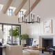 preview thumbnail 6 of 12, KAWOTI 9-Light Dimmable Modern Contemporary Chandelier Pendant Light - W32.5"*H67.75"