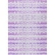 preview thumbnail 1 of 4, Indoor/ Outdoor Surfside Ombre Wave Washable Rug New Purple - 10' x 14'