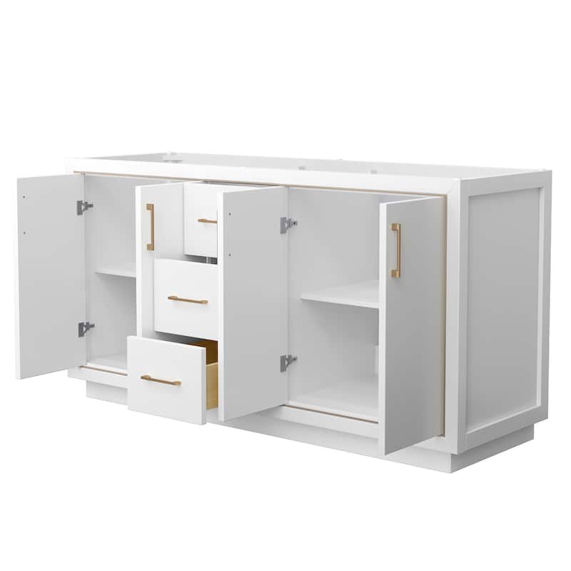 Wyndham Collection WCF1111-66D-CX-MXX Icon 66" Double Free Standing