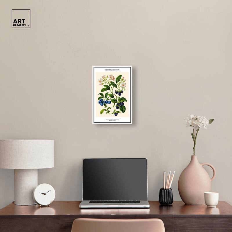Berries and Blooms II Canvas by Art Remedy