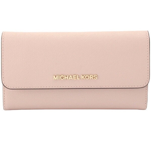 michael kors leather checkbook cover