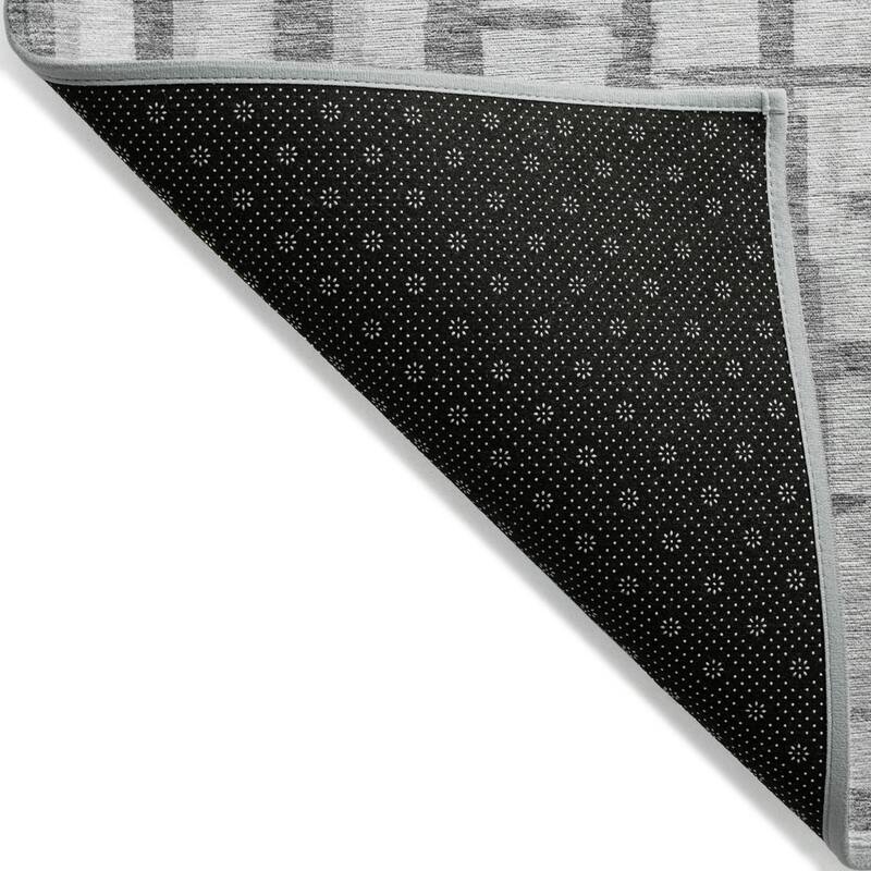 HomeRoots Striped Transitional Rectangle Outdoor Rug