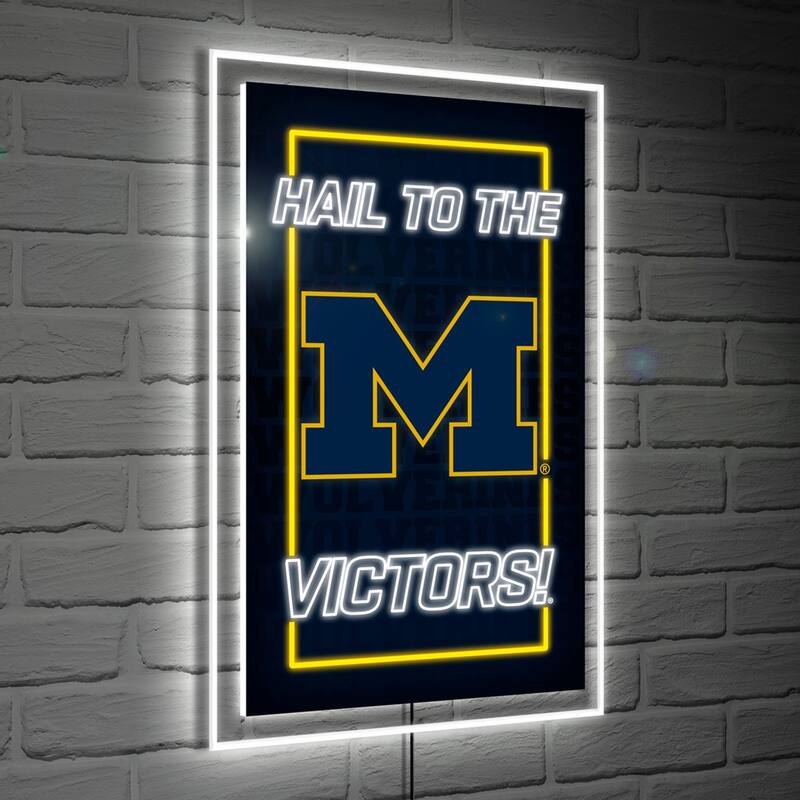 University of Michigan LED Lighted Sign