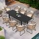 Option Table-Black&Chair-Beige