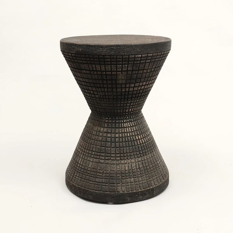 Decorative Wooden End Table-Side Table-16X16X22"