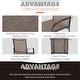 preview thumbnail 11 of 34, MAISON ARTS 9-Piece Outdoor Dining Set with 8 Textilene Chairs and Rectangle Dining Table