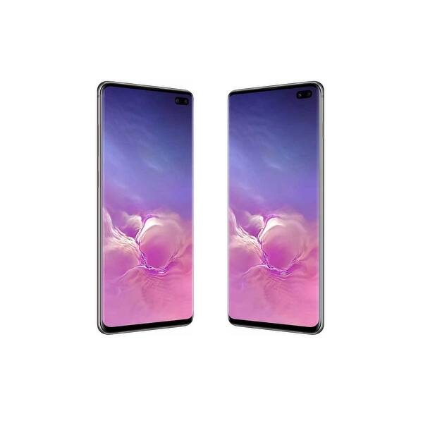 Shop Refurbished Samsung Galaxy S10 Plus 128gb Fully Unlocked Prism Black Prism Black Overstock 30894238