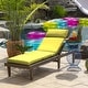 preview thumbnail 79 of 86, Arden Selections Leala Texture Outdoor Chaise Lounge Cushion