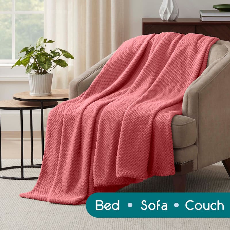 Vellux Plush Texture Blanket