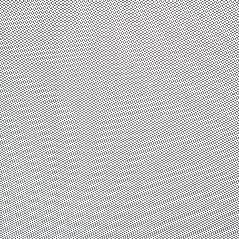 Roomfitters Tahlia 1-Panel Iron Fireplace Screen with Rounded Corners