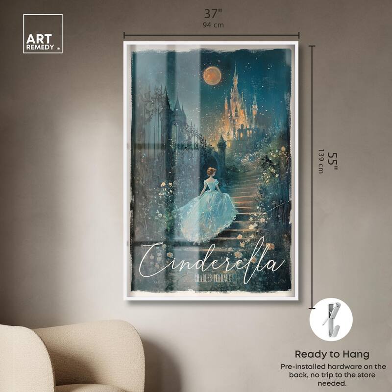 Classic Cinderella Shadowbox by Art Remedy