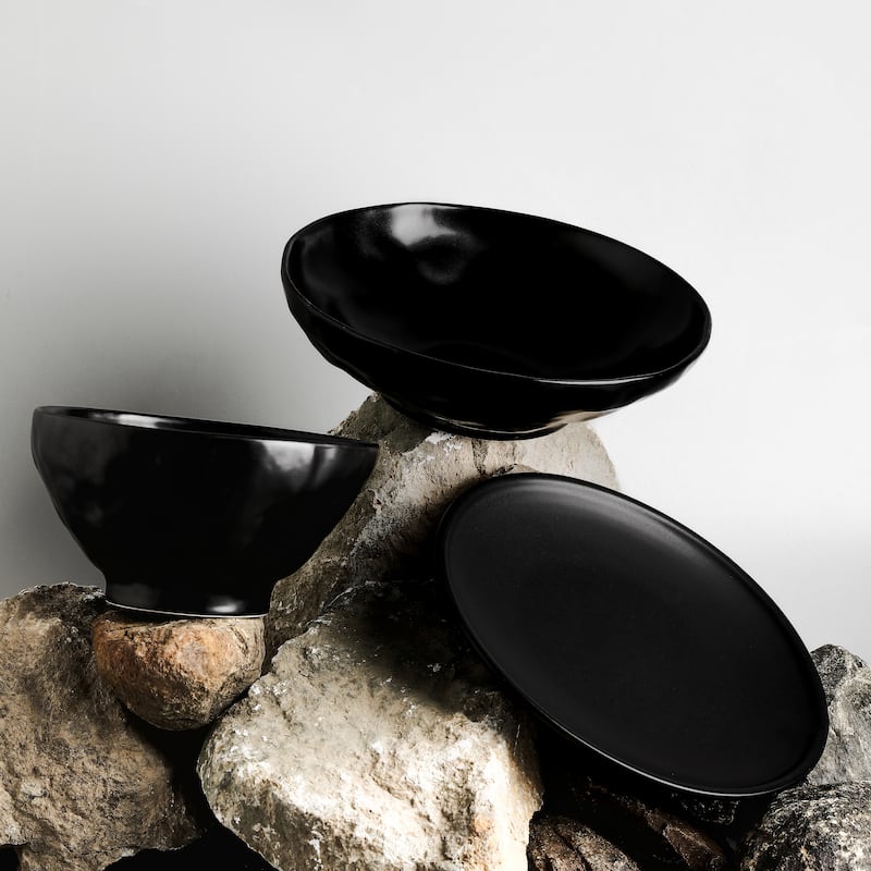 Stone by Mercer Project NENDO Stoneware Dinnerware Set - 10.93 x 10.93