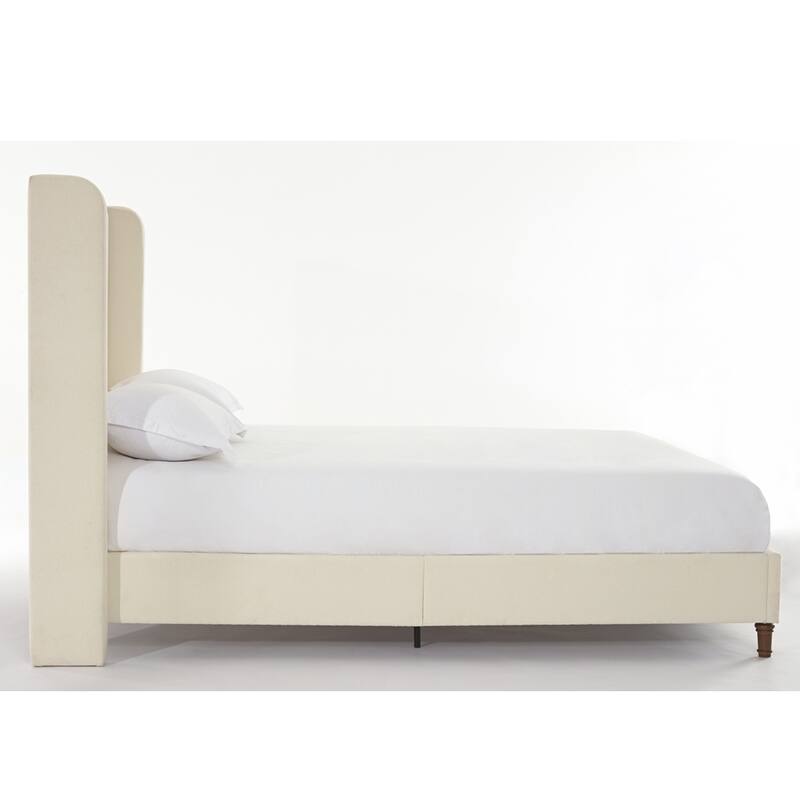 54" High Headboard Upholstered Bed