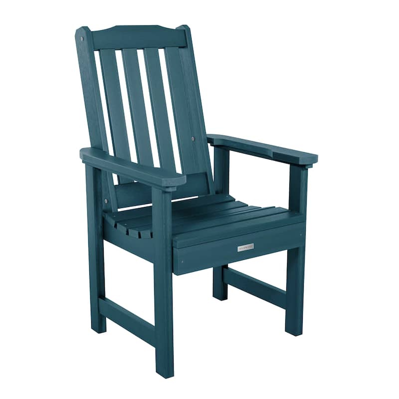 Lehigh Eco-friendly Dining Height Outdoor Armchair - Nantucket Blue