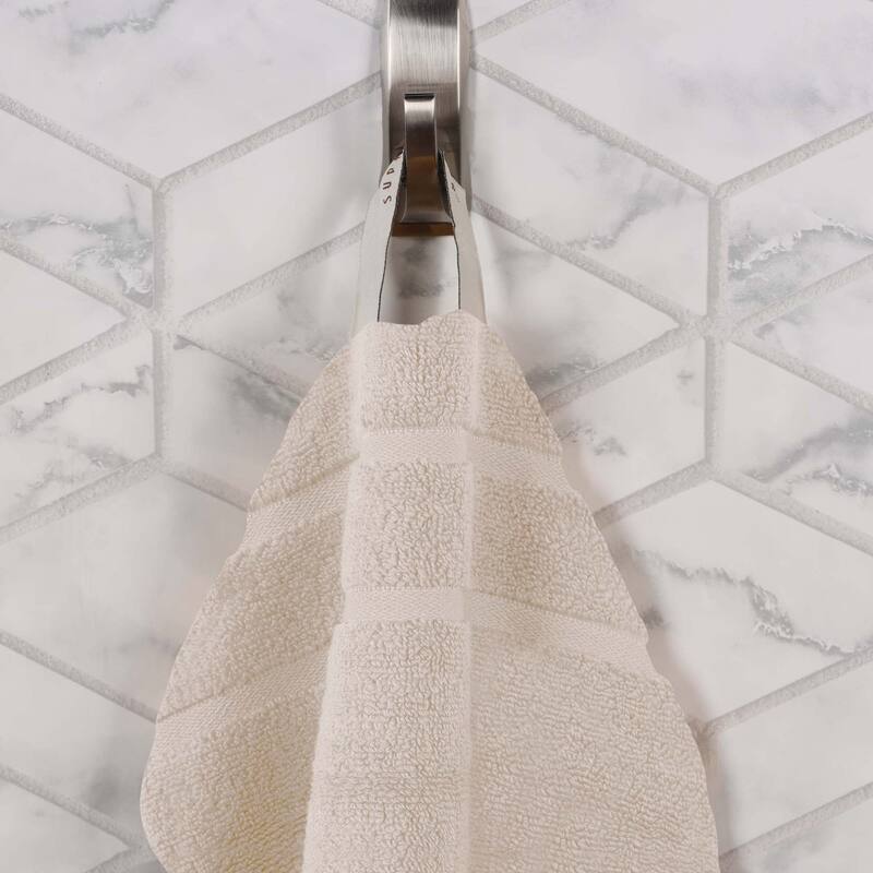 Superior Napa Zero Twist Cotton Soft Waffle Bath Towel Set of 3