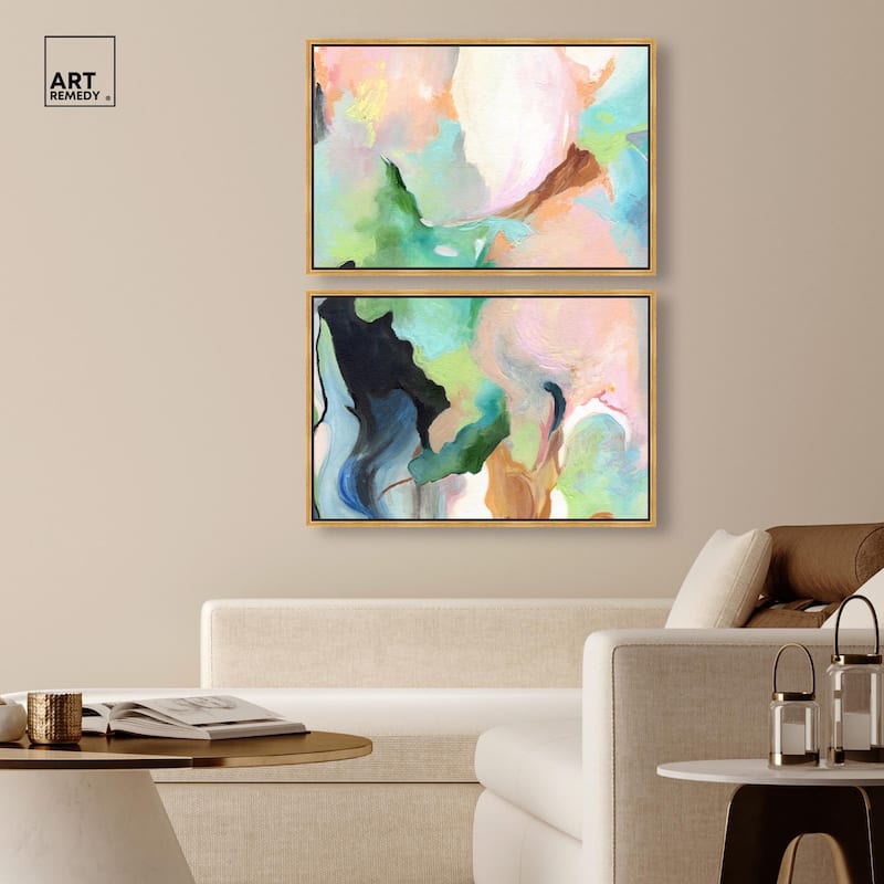 The Dreamer part II Canvas Set of 2 by Art Remedy